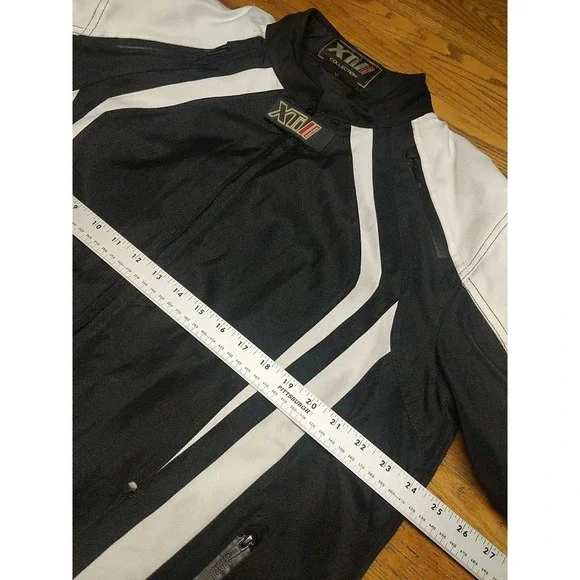 Frank Thomas XTi Motorcycle Jacket Hyper Tec Size‎ XL Armored Motocross Padded